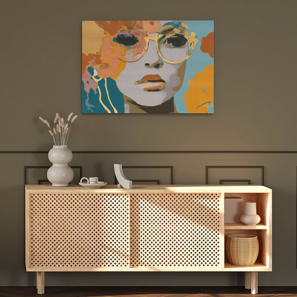 Spectral Portrait Study - Luxury Wall Art