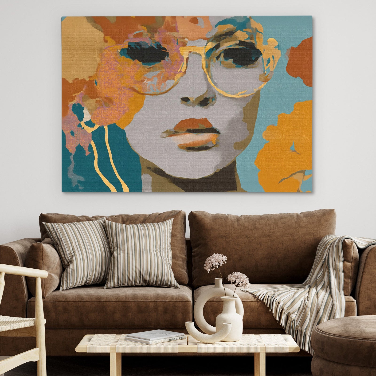 Spectral Portrait Study - Luxury Wall Art
