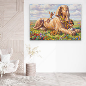 Sphinx Giza Dreamscape — Sphinx Giza Dreamscape white chair wall land 224