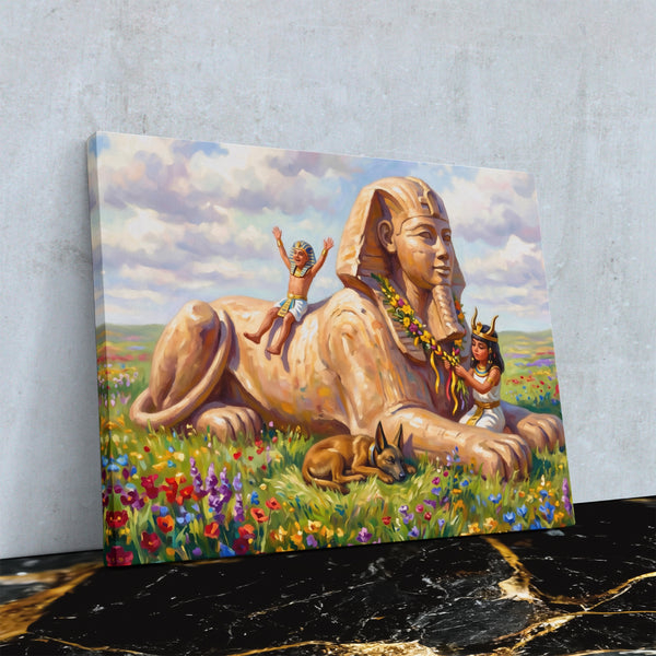 Sphinx Giza Dreamscape in a room