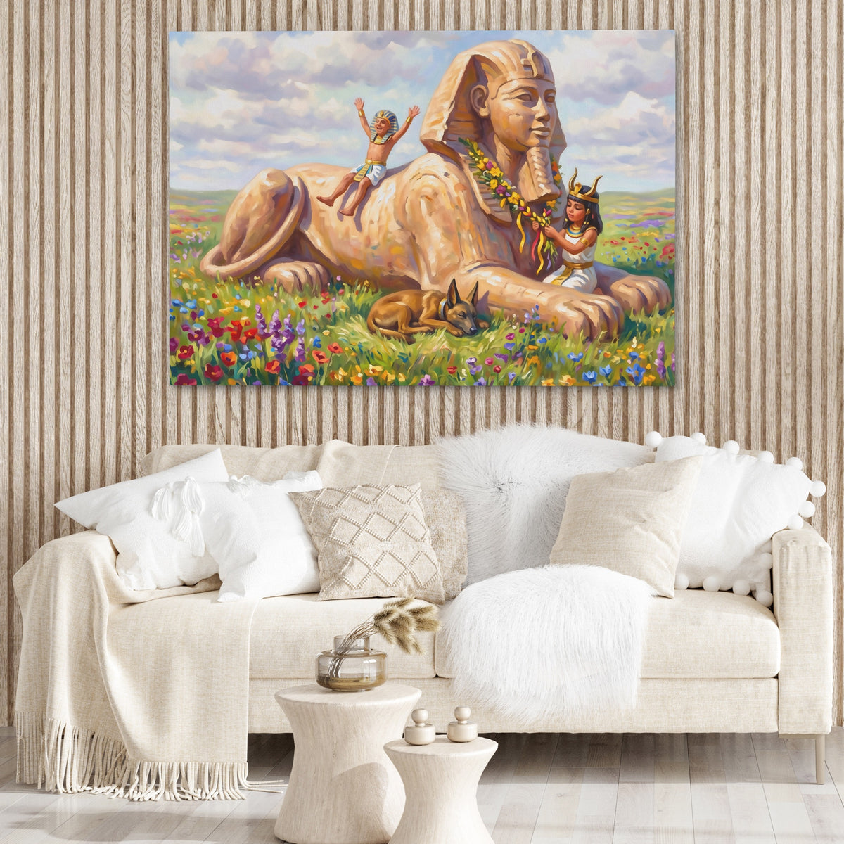 Sphinx Giza Dreamscape — Sphinx Giza Dreamscape Boujie Couch 48