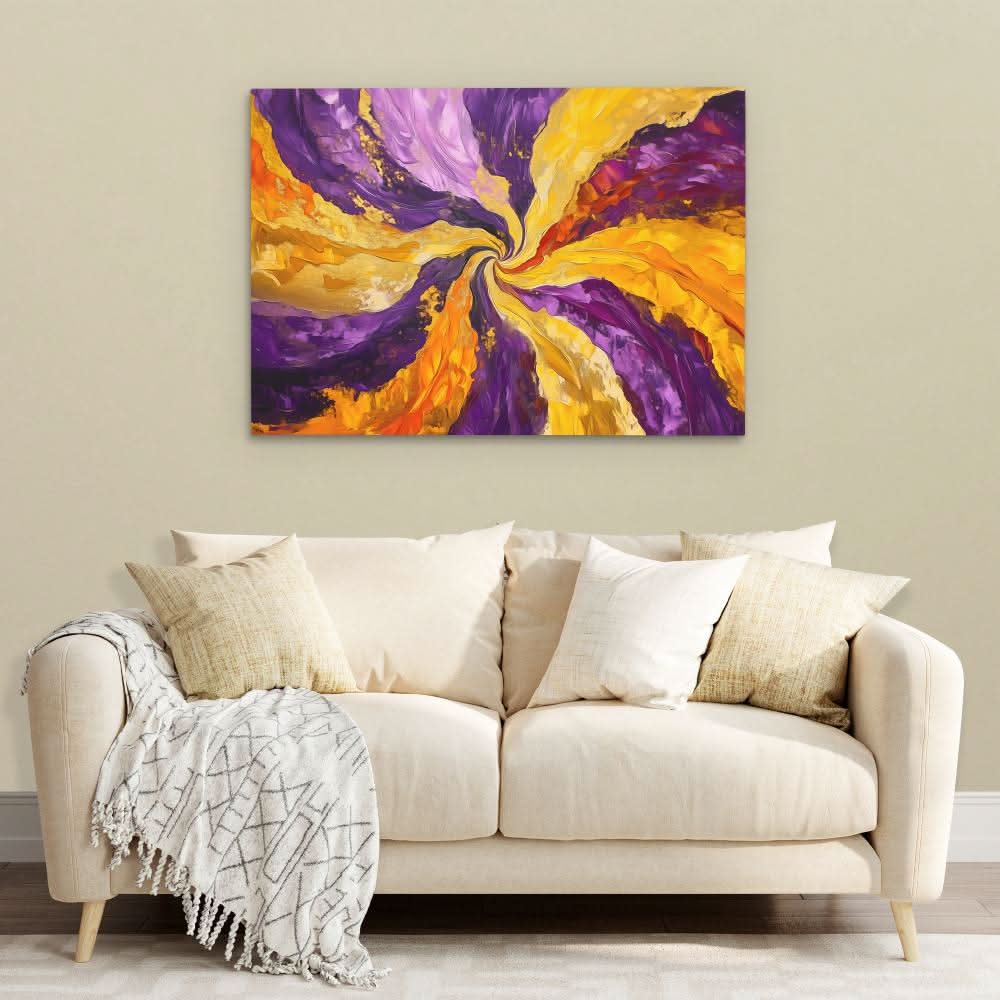 Spinning Gold - Luxury Wall Art