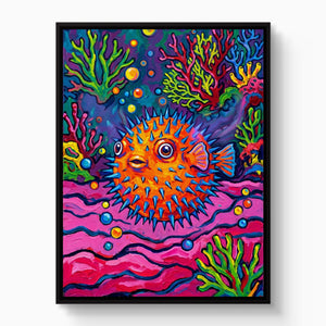 Spiny Ocean Orb - Luxury Wall Art