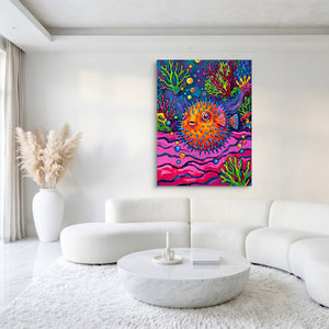 Spiny Ocean Orb - Luxury Wall Art