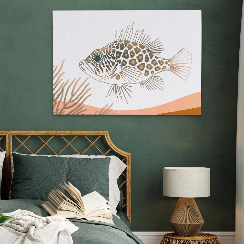 Spotted Rock Fish - Luxury Wall Art