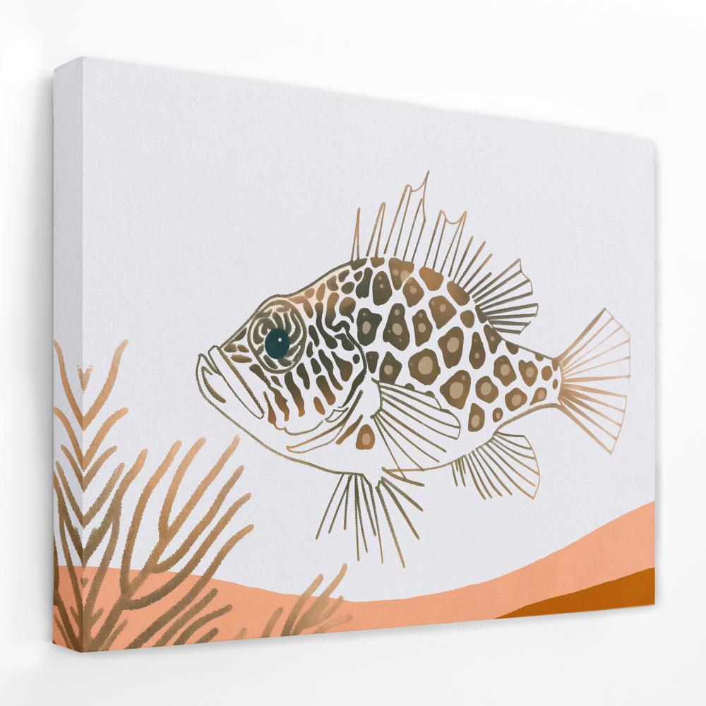 Spotted Rock Fish - Luxury Wall Art