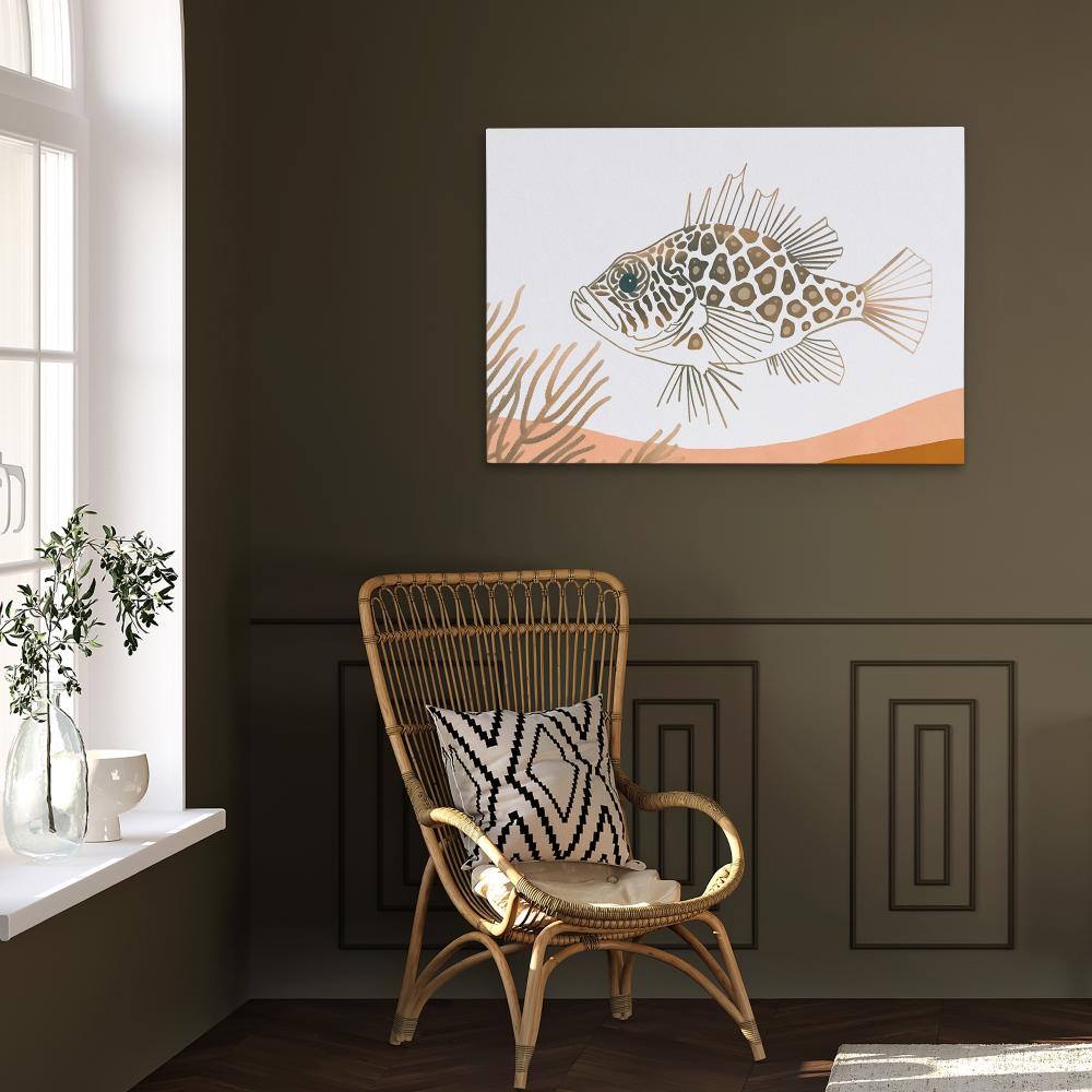 Spotted Rock Fish - Luxury Wall Art