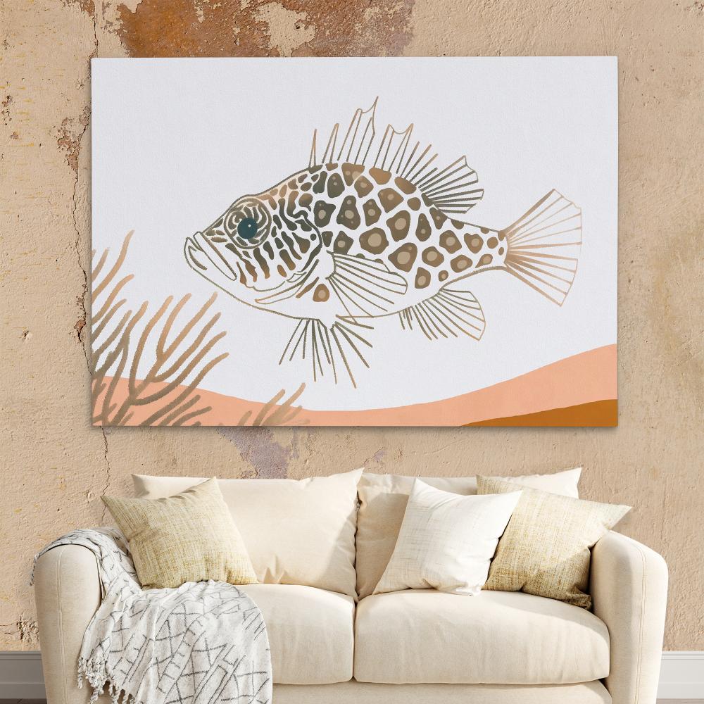 Spotted Rock Fish - Luxury Wall Art