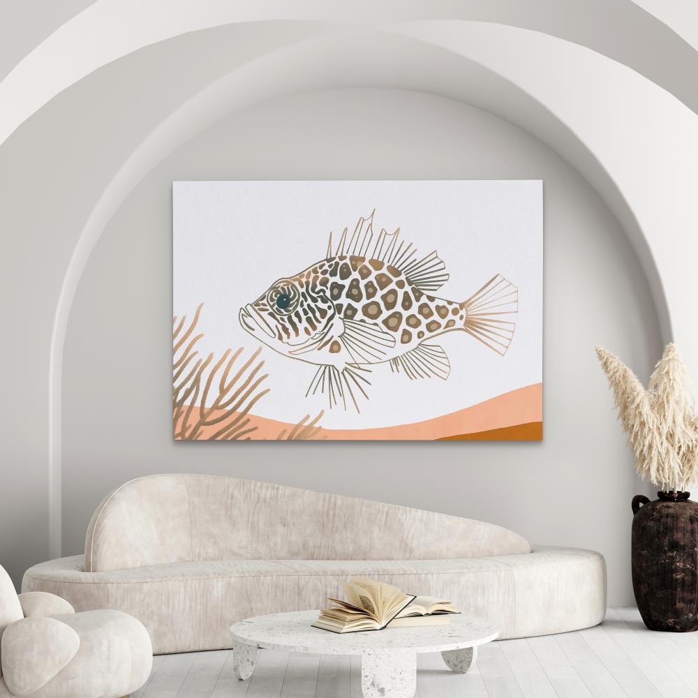 Spotted Rock Fish - Luxury Wall Art