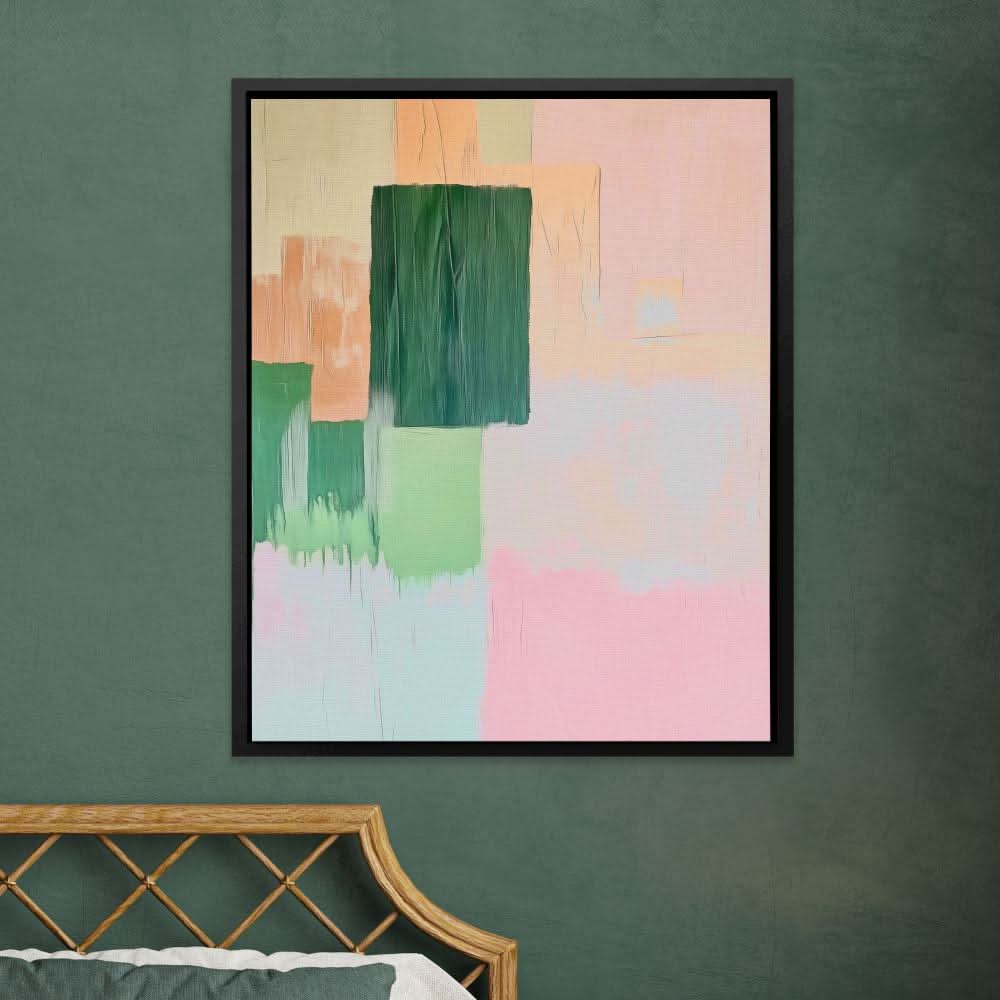 Spring Minimalism - Entryway Canvas Wall Art