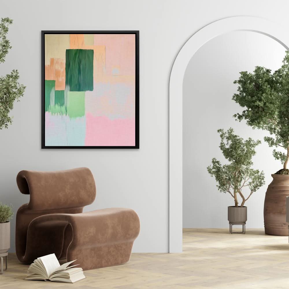 Spring Minimalism - Large Abstract Canvas Print