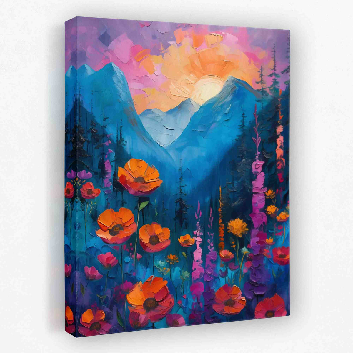 Spring Valley Mountains - Luxury Wall Art