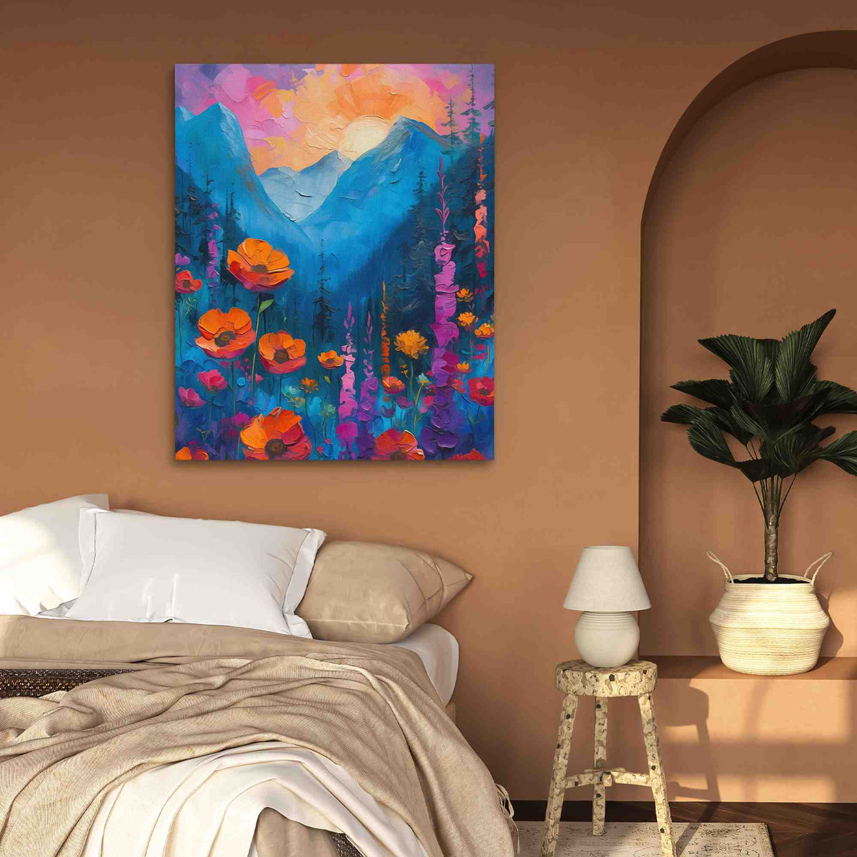 Spring Valley Mountains - Luxury Wall Art