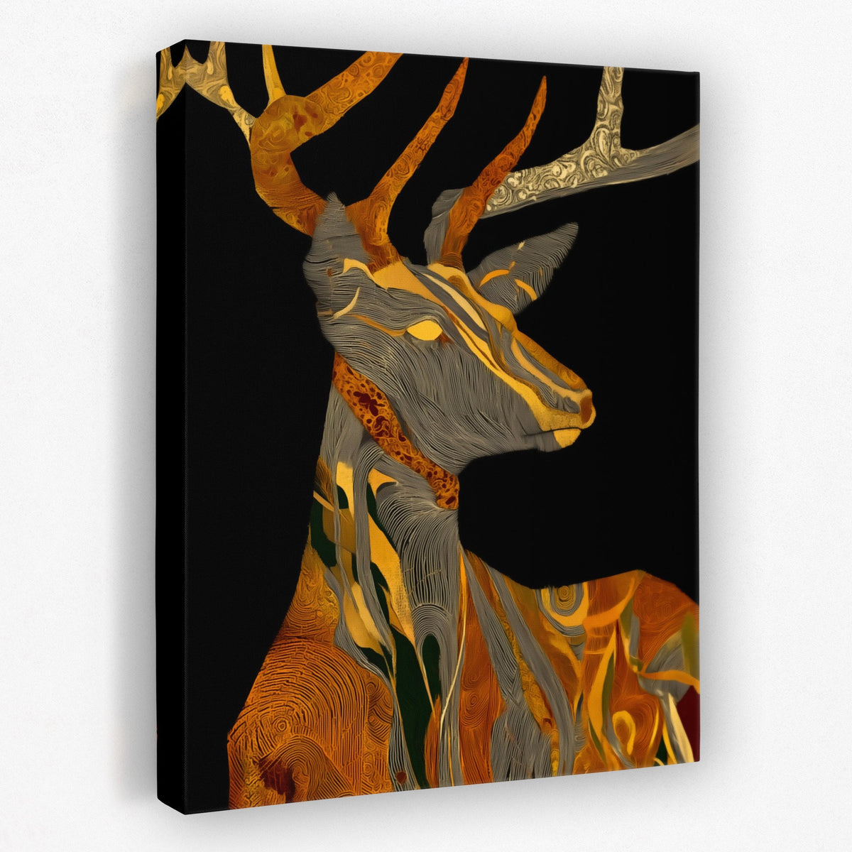 Stag Autumn Fire - Luxury Wall Art