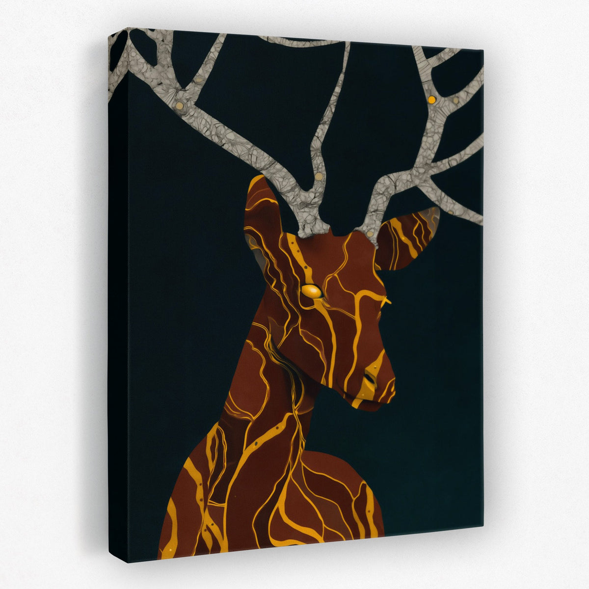 Stag Copper Dreams - Luxury Wall Art