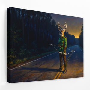 Stag Roadside Hunter — Stag Roadside Hunter Landscape   Side View   Mirror Wrap 207