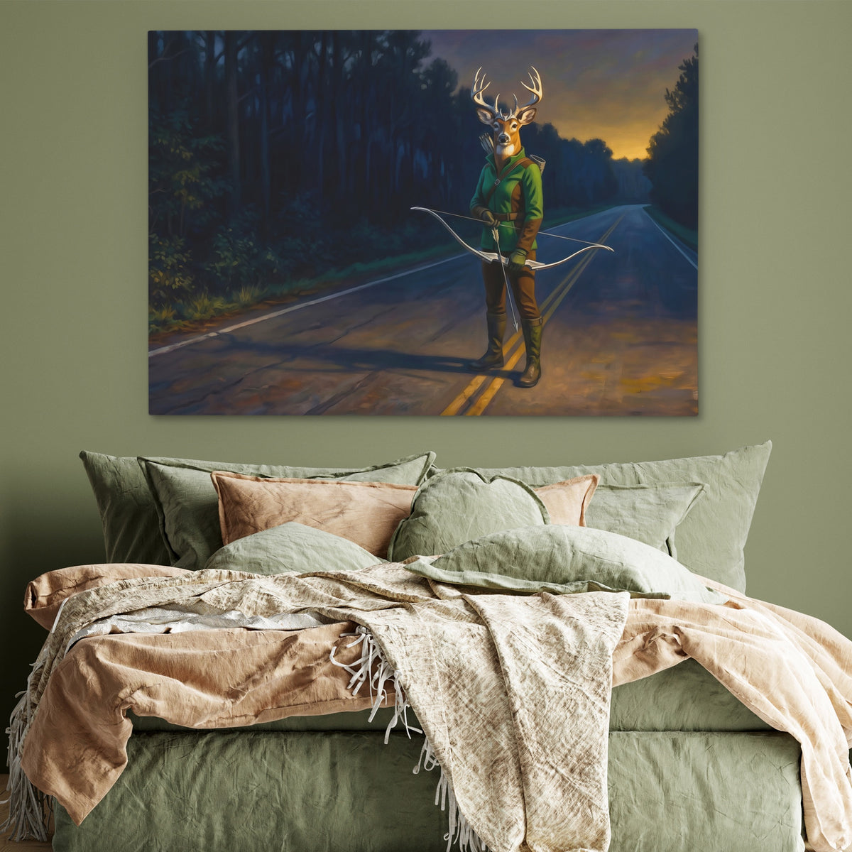 Stag Roadside Hunter — Stag Roadside Hunter Green Bedroom 165
