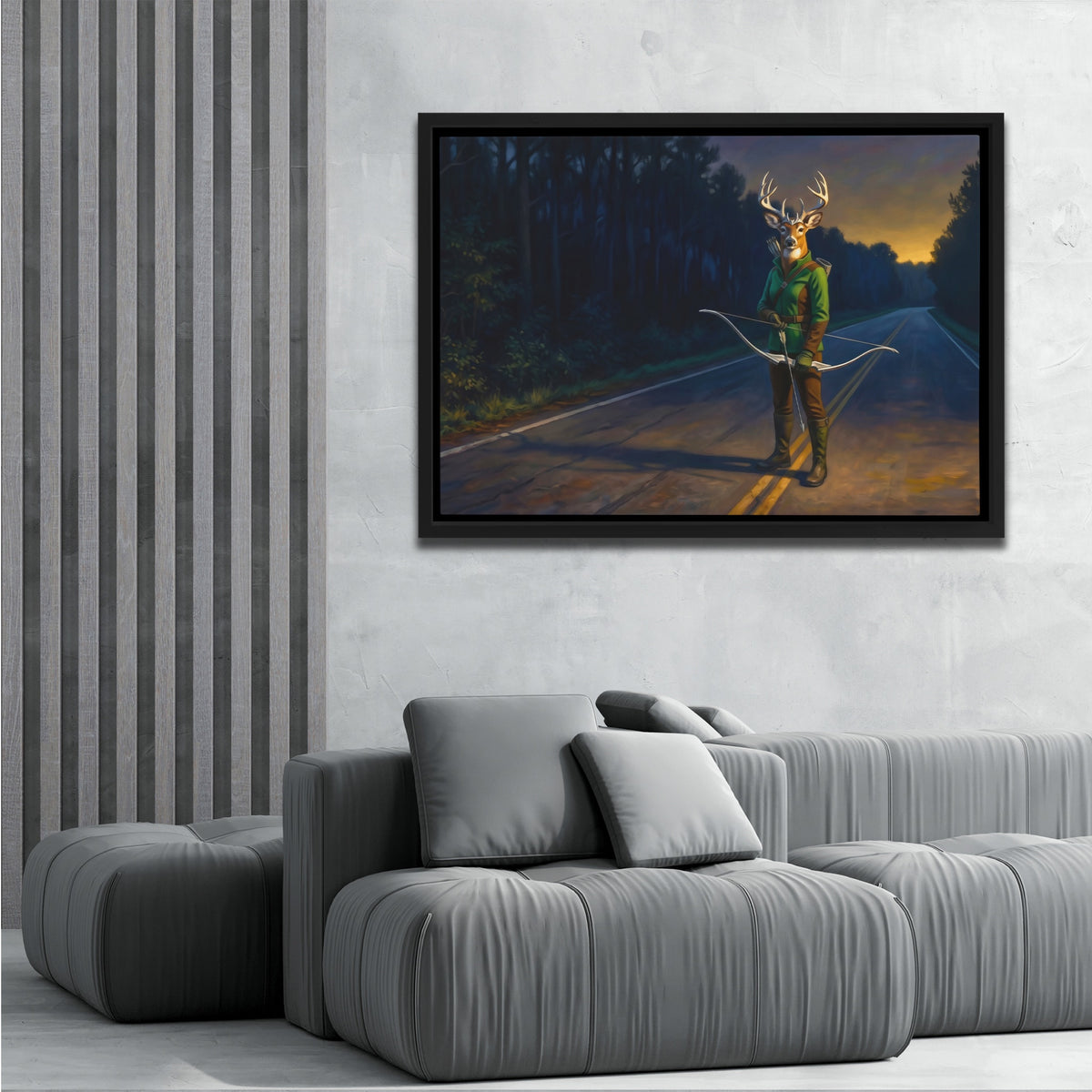 Stag Roadside Hunter — Stag Roadside Hunter grey room 2 land 333