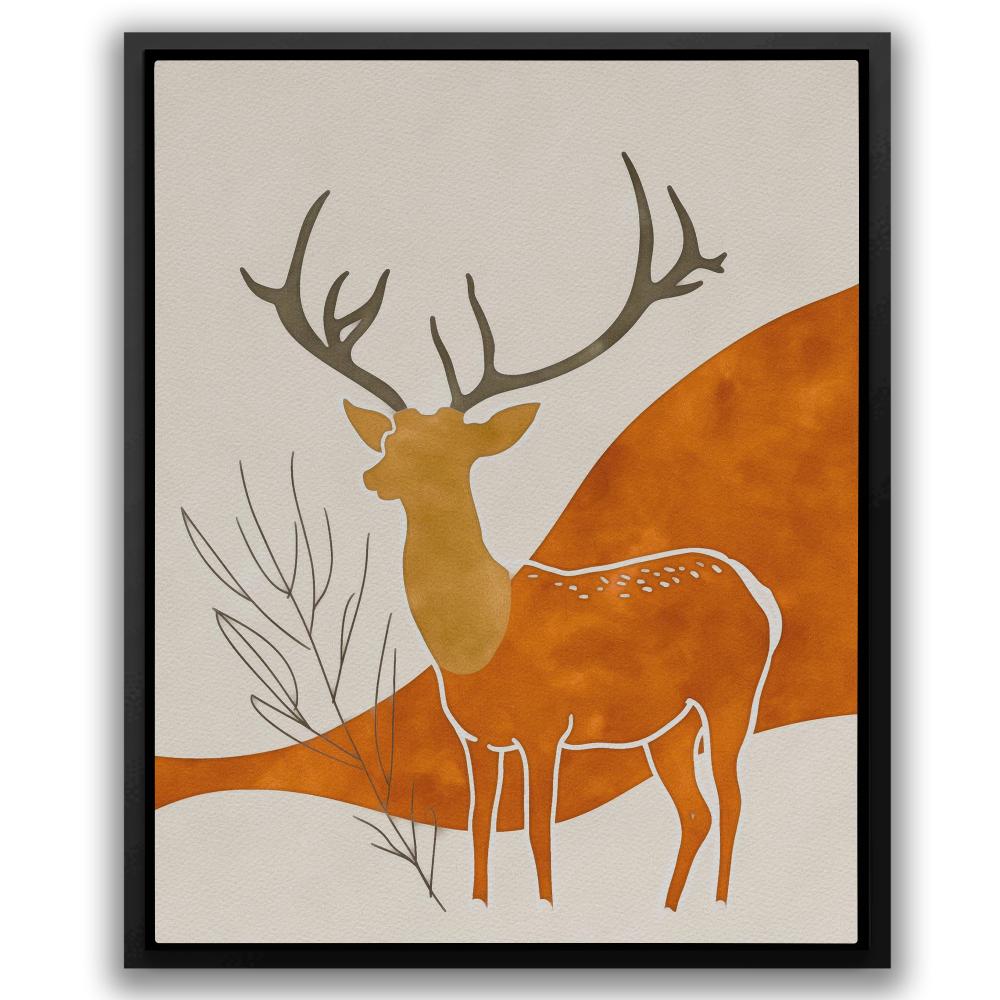 Stag’s Tranquility - Luxury Wall Art