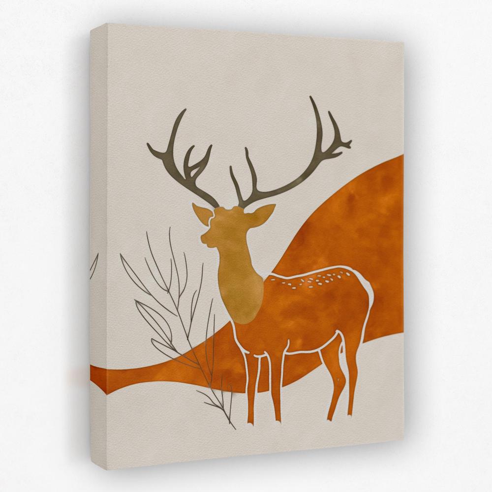 Stag’s Tranquility - Luxury Wall Art