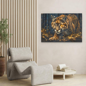 Stalking Lynx - Luxury Wall Art