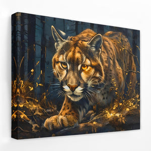 Stalking Lynx - Luxury Wall Art