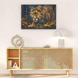 Stalking Lynx - Luxury Wall Art