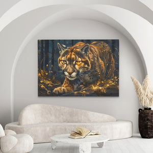 Stalking Lynx - Luxury Wall Art