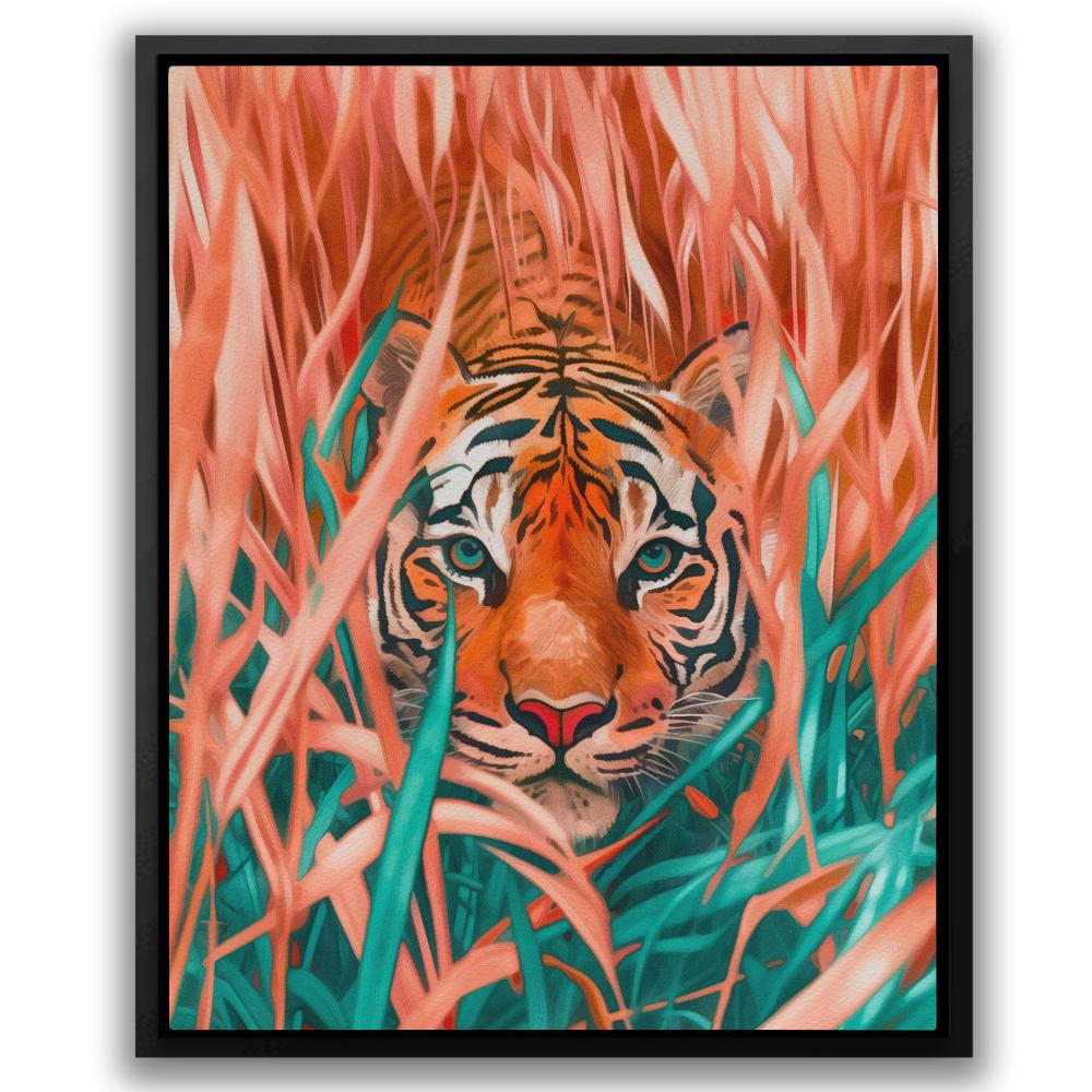 Stalking Tiger - Luxury Wall Art