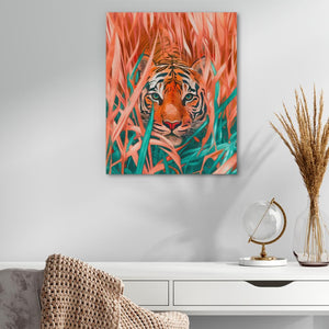 Stalking Tiger - Luxury Wall Art