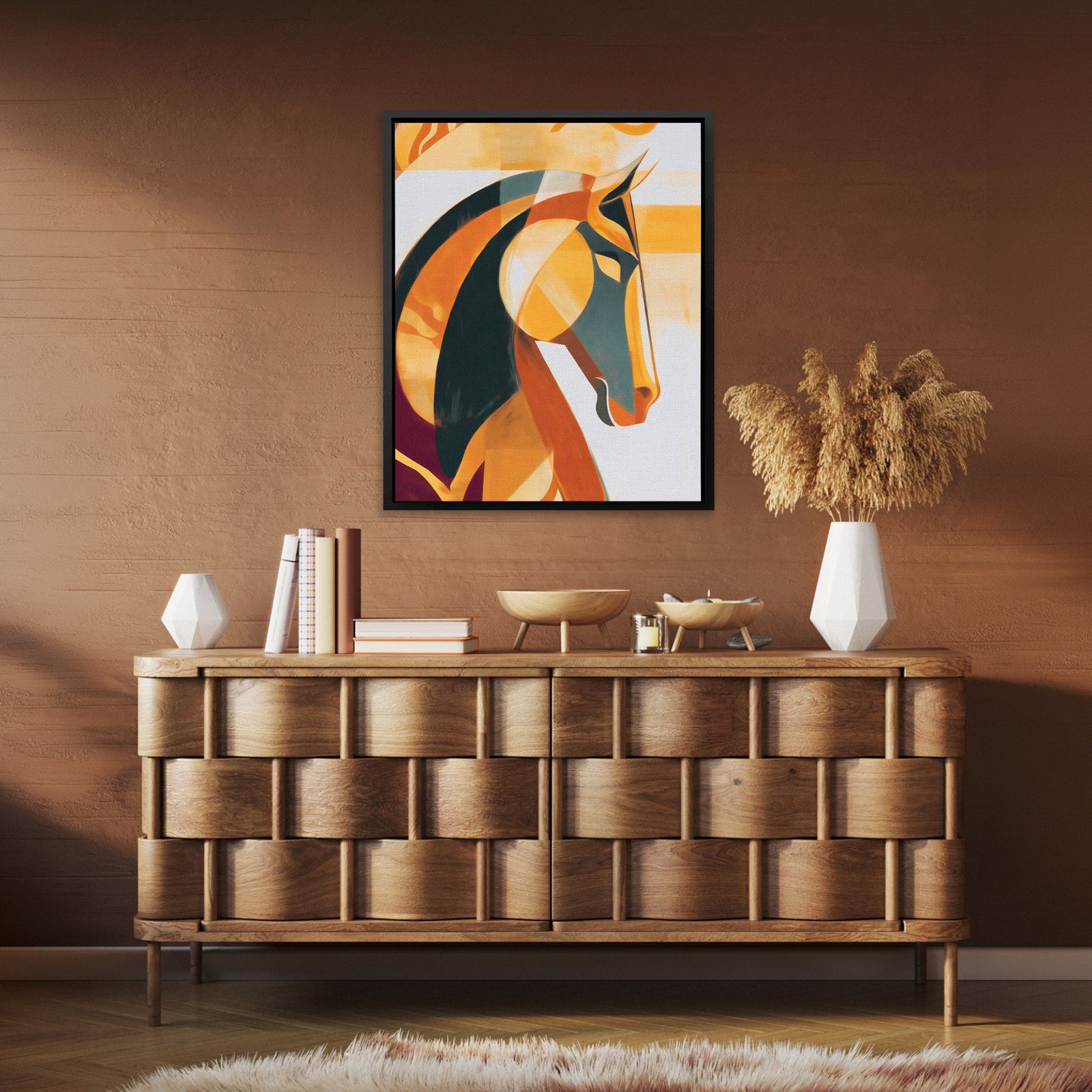 Stallion Fire Mane - Luxury Wall Art
