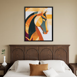 Stallion Fire Mane - Luxury Wall Art