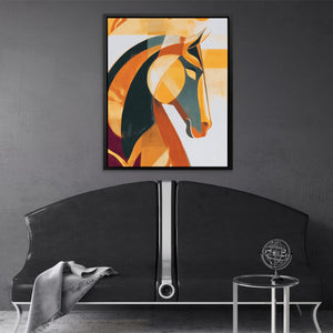 Stallion Fire Mane - Luxury Wall Art