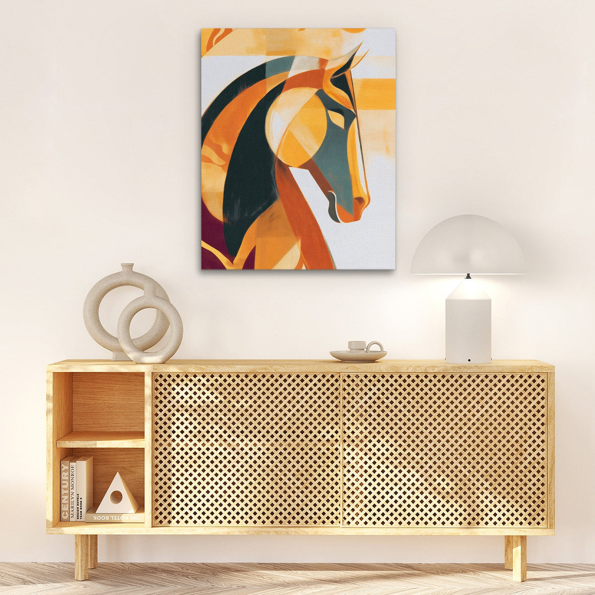 Stallion Fire Mane - Luxury Wall Art
