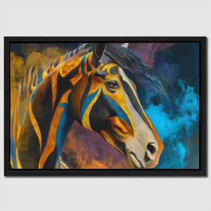 Stallions Fire Dance - Luxury Wall Art