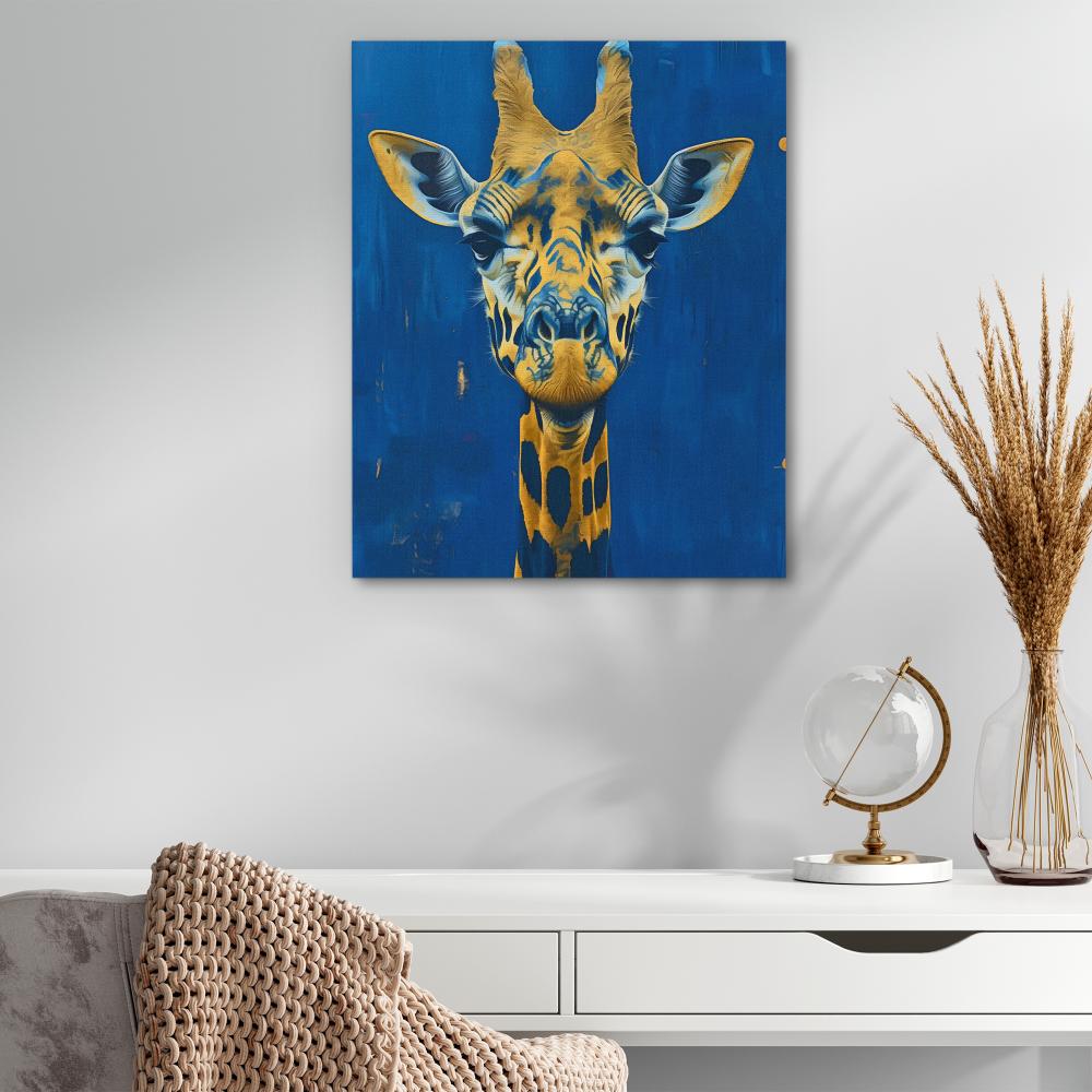 Staring Giraffe - Luxury Wall Art