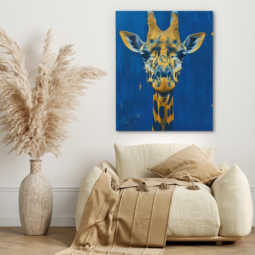 Staring Giraffe - Luxury Wall Art