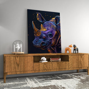 Starlit Horns - Luxury Wall Art