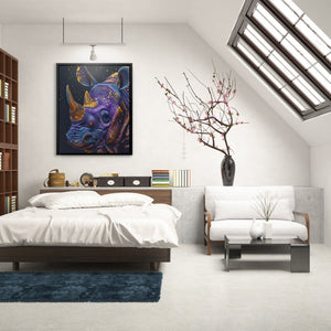 Starlit Horns - Luxury Wall Art