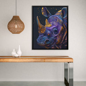 Starlit Horns - Luxury Wall Art