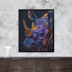 Starlit Horns - Luxury Wall Art