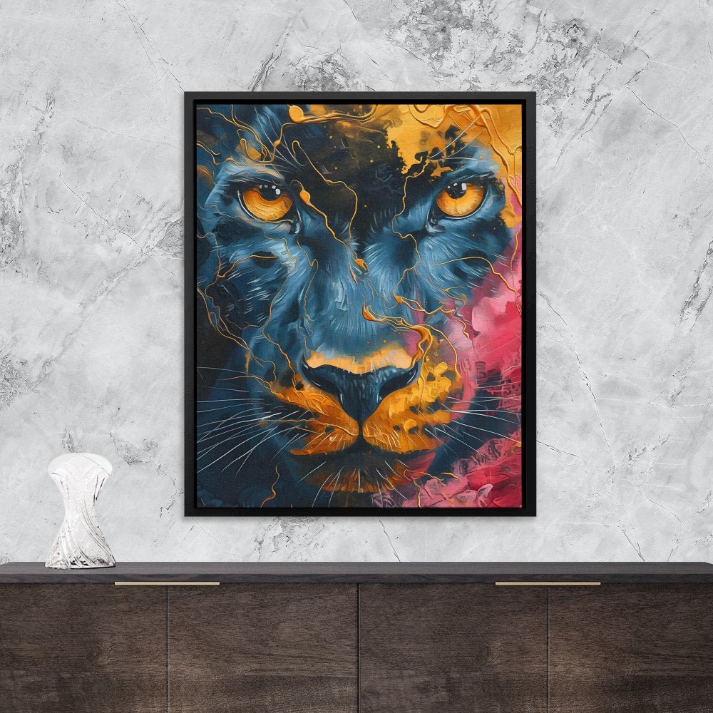 Starlit Roar - Luxury Wall Art