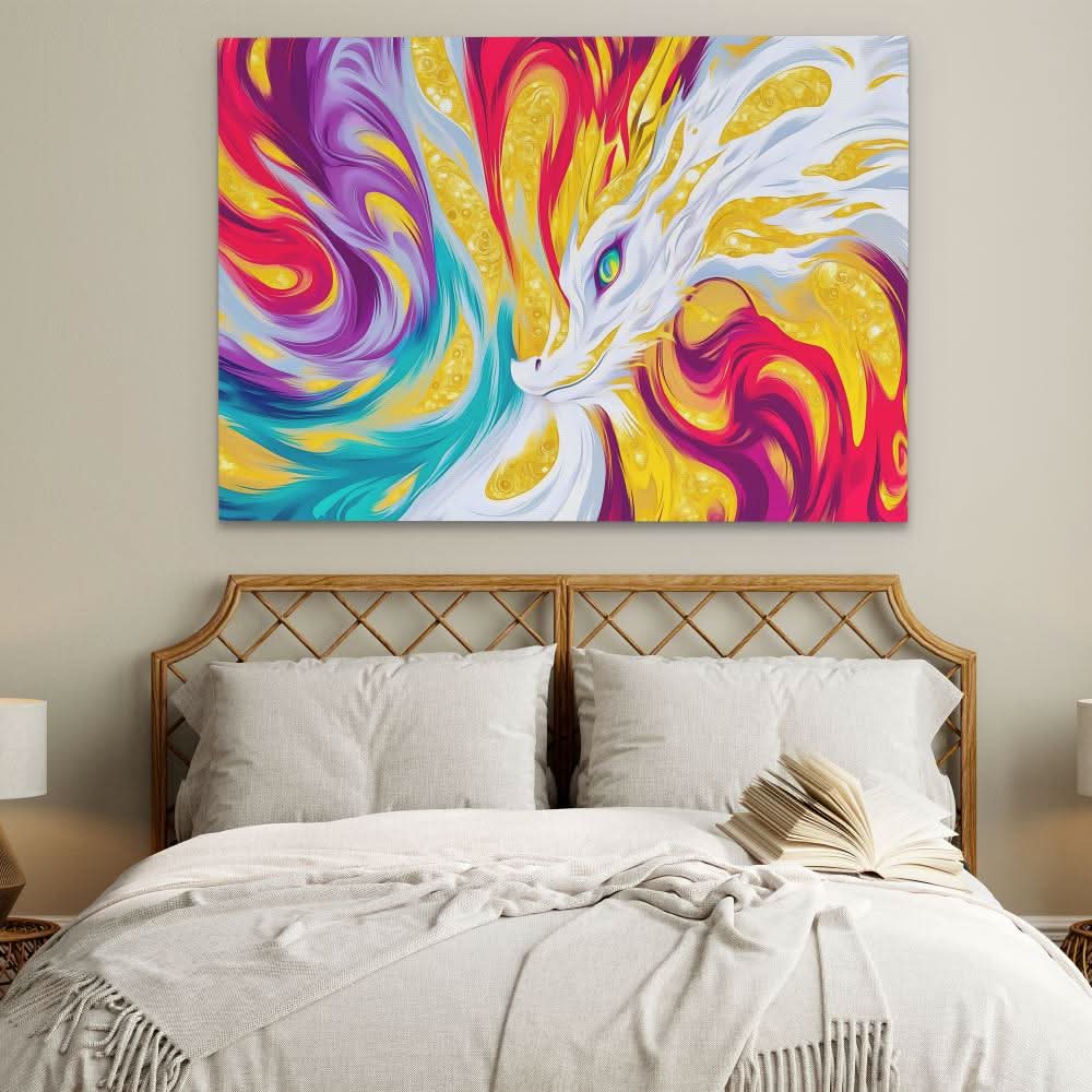 Stormscale Guardian - Luxury Wall Art