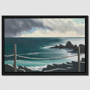 Stormy Bridge View - Luxury Wall Art