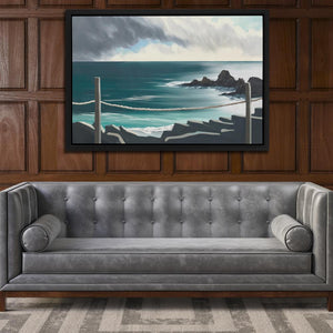 Stormy Bridge View - Luxury Wall Art