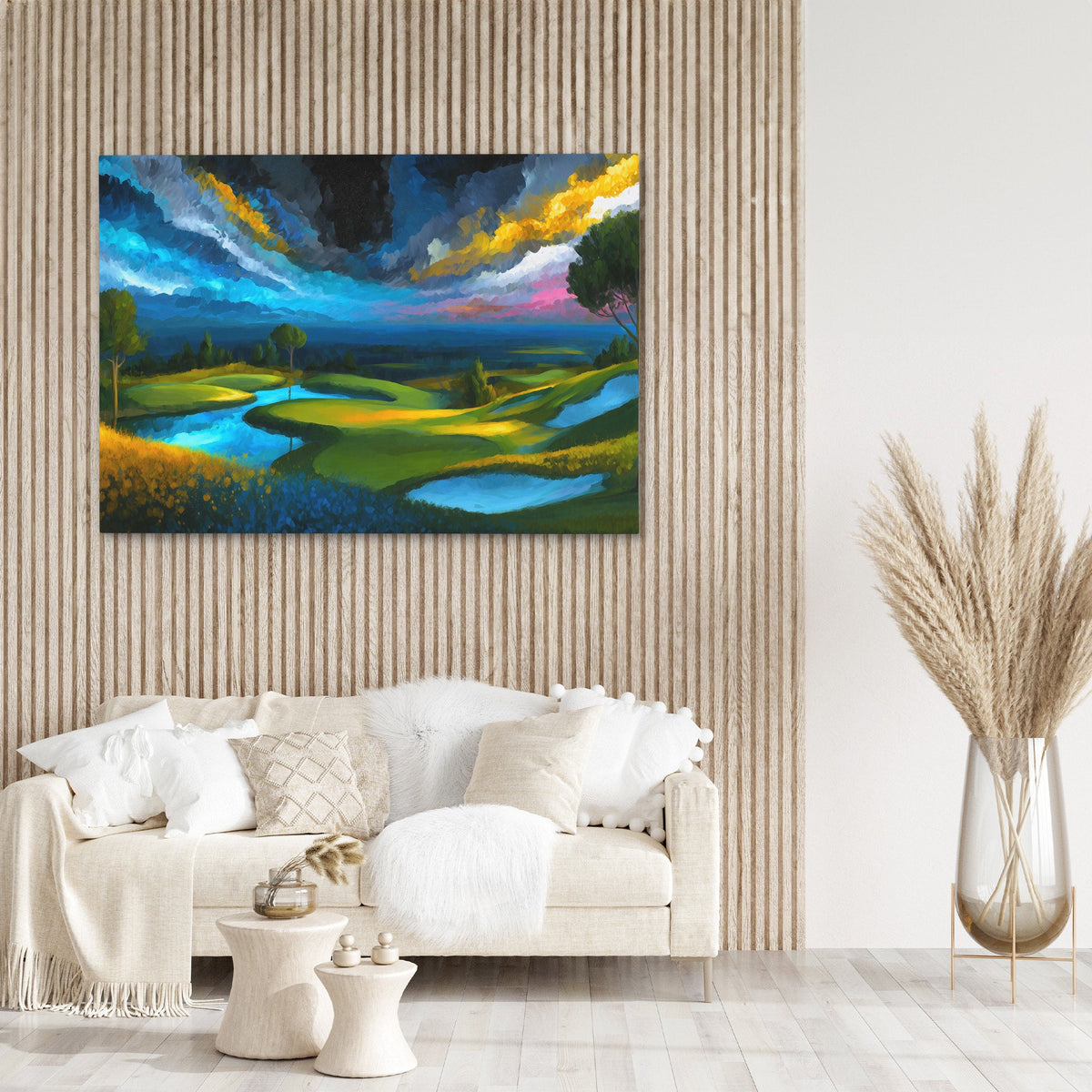 Stormy Links - Luxury Wall Art