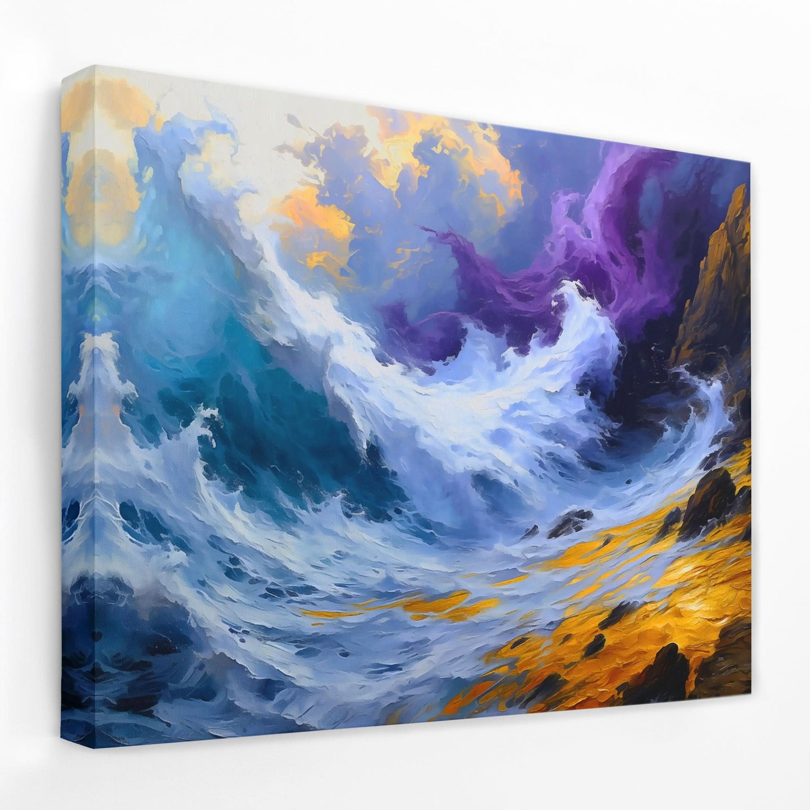 Stormy Ocean Waves - Luxury Wall Art