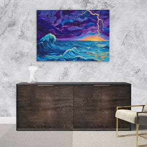Stormy Sea - Luxury Wall Art