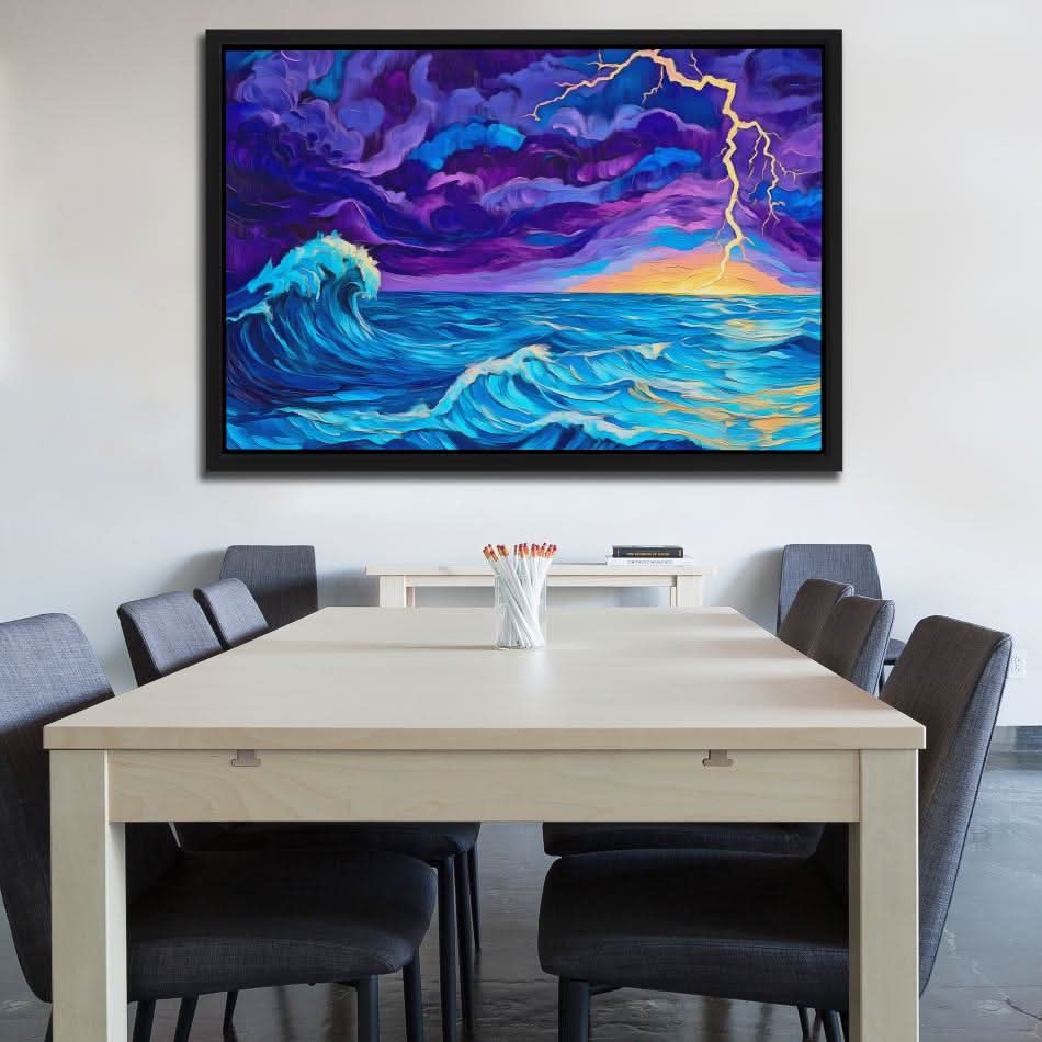 Stormy Sea - Luxury Wall Art