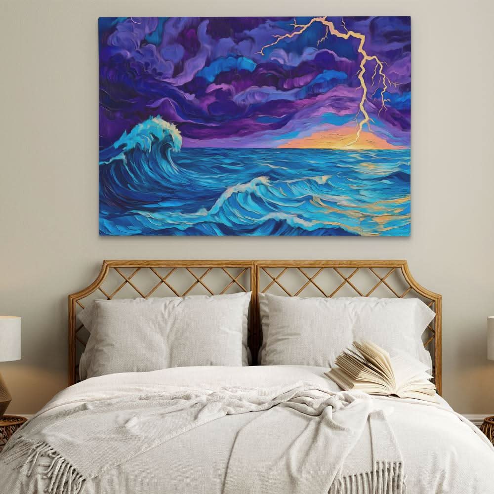 Stormy Sea - Luxury Wall Art